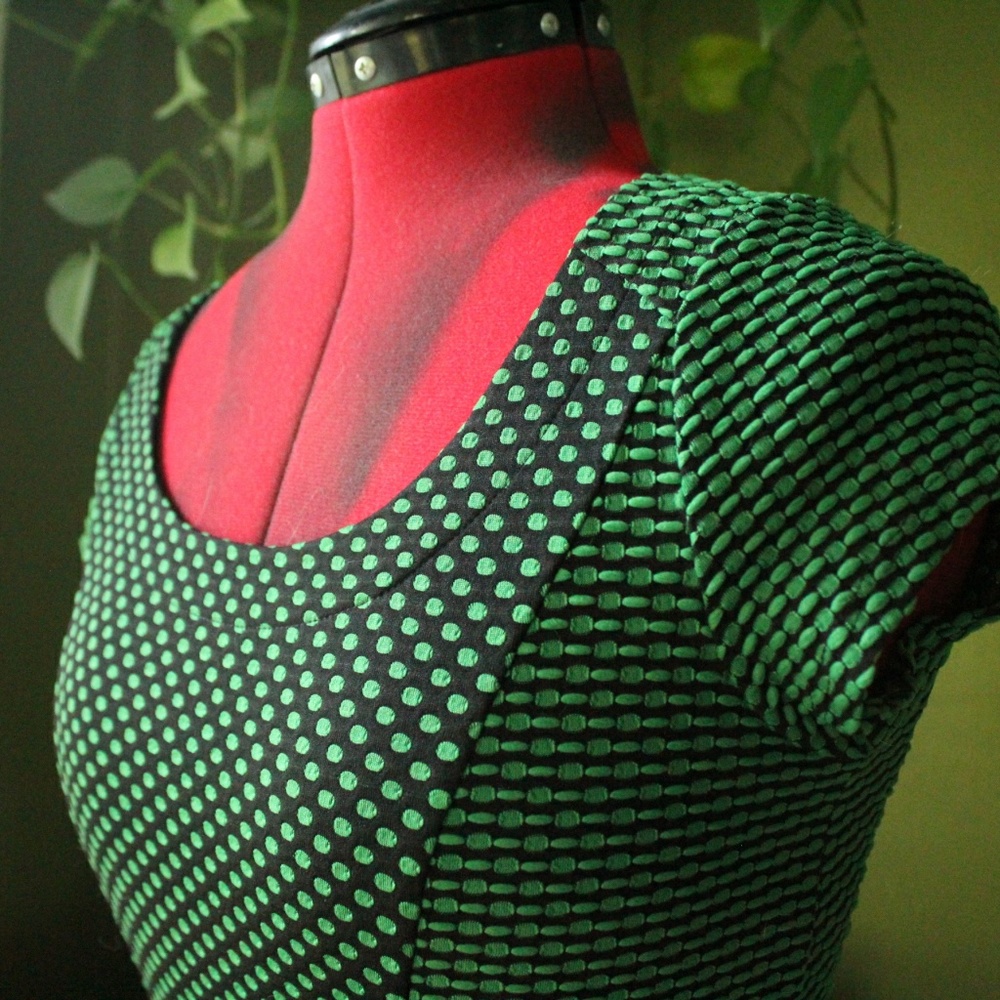 Green dress